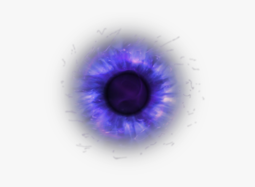 #eye #iris #pupil #dark #purple #magic #fantasy #horror - Purple Glowing Eye Png, Transparent Png, Free Download