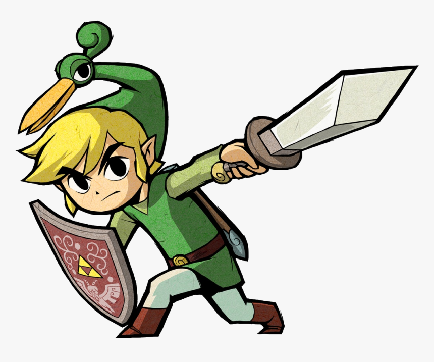 Zelda Minish Cap Link, HD Png Download, Free Download