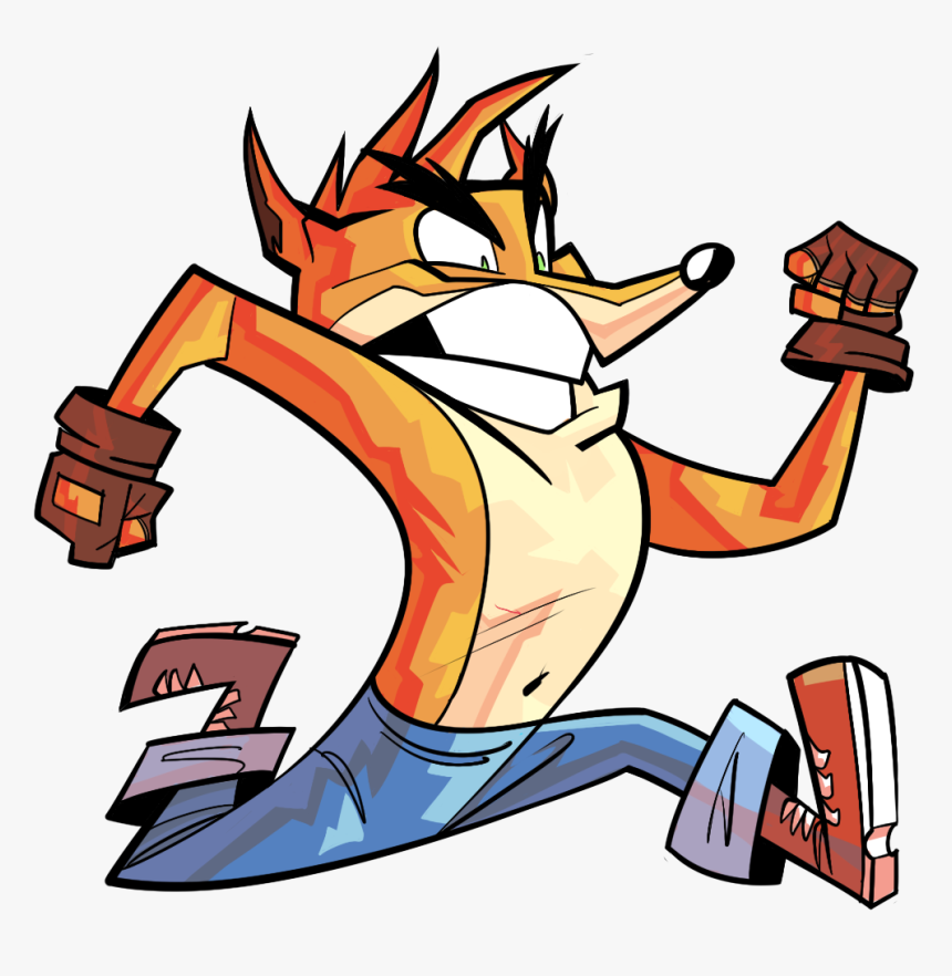 Crash Bandicoot - Cartoon, HD Png Download, Free Download