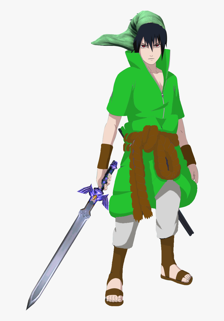 Totally Link - Sasuke 5 Kage Summit Outfit, HD Png Download, Free Download