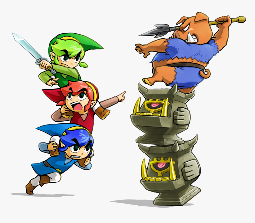 Legend Of Zelda Triforce Heroes, HD Png Download, Free Download