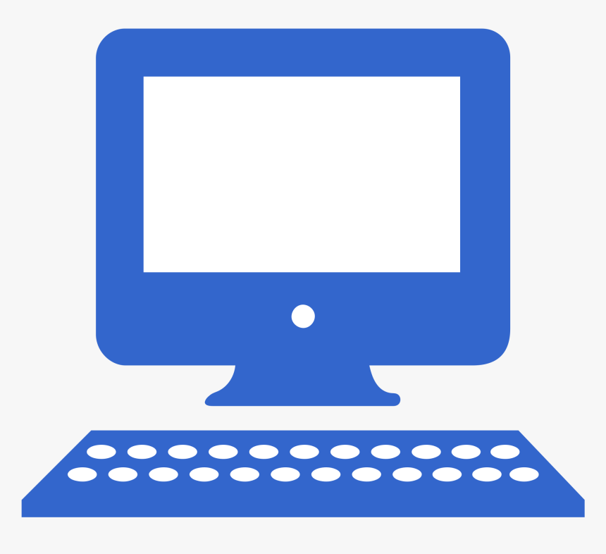 Blue Computer Icon, HD Png Download, Free Download