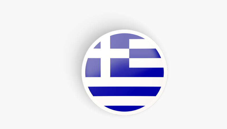 Round Concave Icon - Greece Circle Flag Png, Transparent Png, Free Download