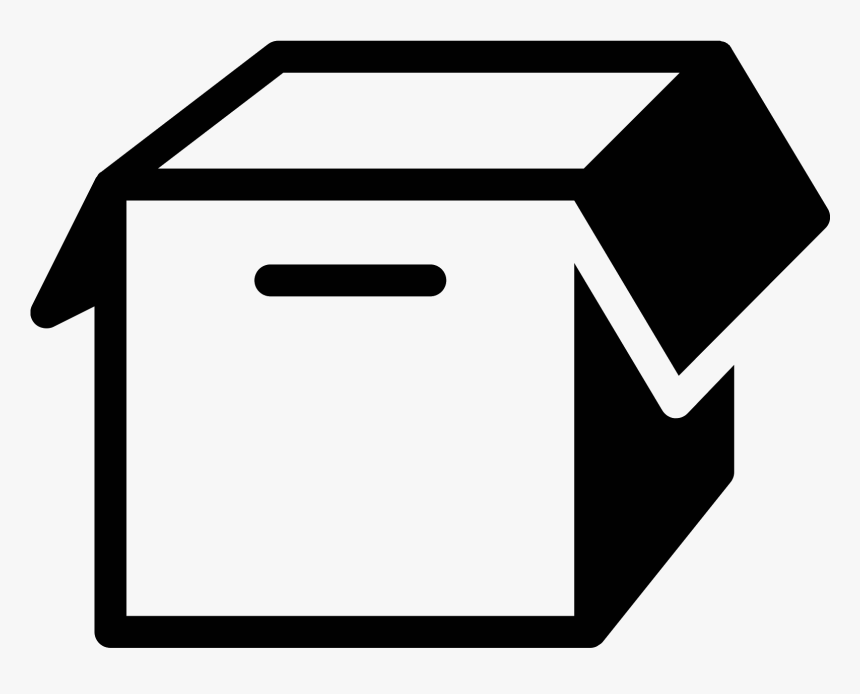 Empty Box Filled Icon - Icono Box, HD Png Download, Free Download