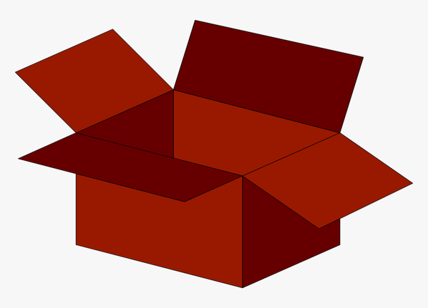 Free Stock Photo Illustration - Open Empty Box Png, Transparent Png, Free Download