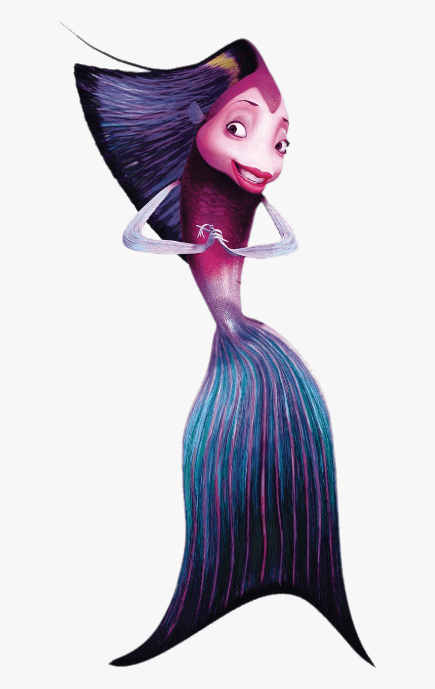 Shark Tale Character Angie - Shark Tale Angie Png, Transparent Png, Free Download