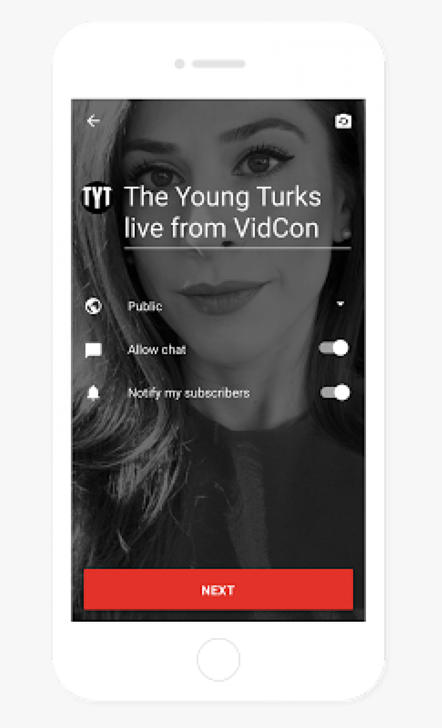 Youtube Live App, HD Png Download, Free Download