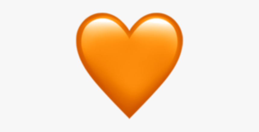 3 Ways To Make Someone Fall In Love With You By Valentine"s - Iphone Orange Heart Emoji, HD Png Download, Free Download