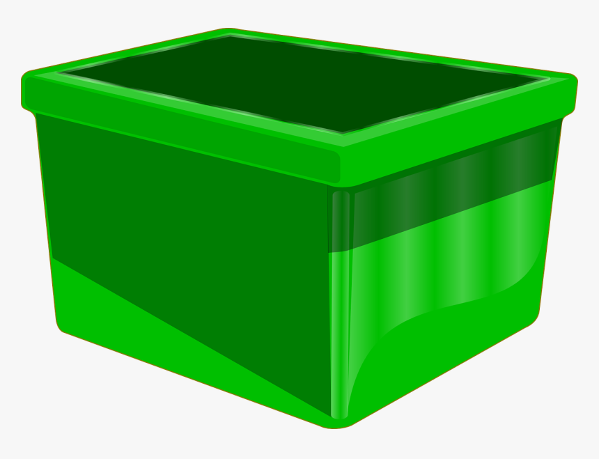 Clip Art Green Bin, HD Png Download, Free Download