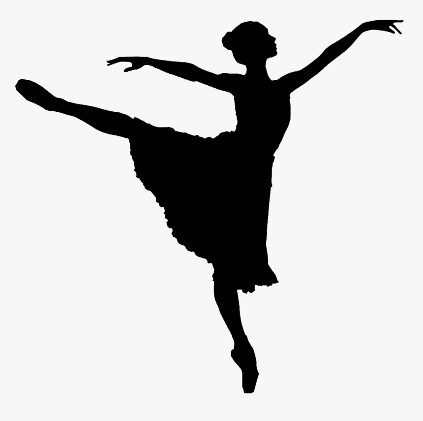 Ballet Dancer Silhouette Clip Art - Dancer Silhouette Png, Transparent Png, Free Download