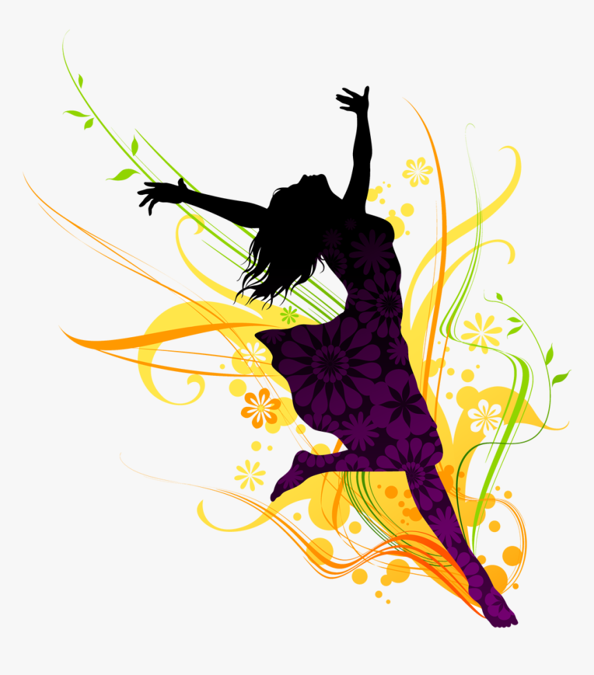 Modern Dance Clipart - Physical Education Dance Design, HD Png Download, Free Download