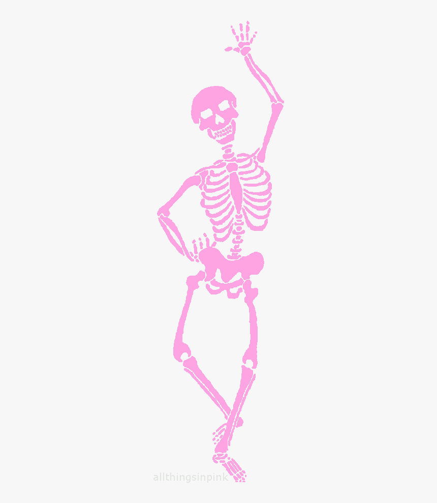 #tumblr #emoji #emoticon #hello #hola #cute #lindo - Skeleton Wave Gif, HD Png Download, Free Download