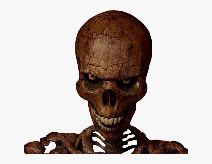 Transparent Scary Skull Png - Scary Skeleton Png, Png Download, Free Download