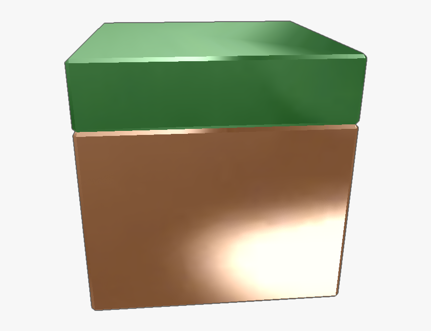 It"s A Grass Block From Minecraft And It"s Cool Donate - Box, HD Png Download, Free Download