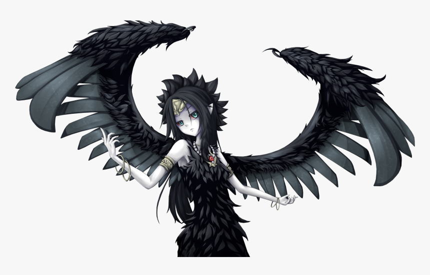 Dark Angel Png - Anime Girl Dark Angel, Transparent Png, Free Download