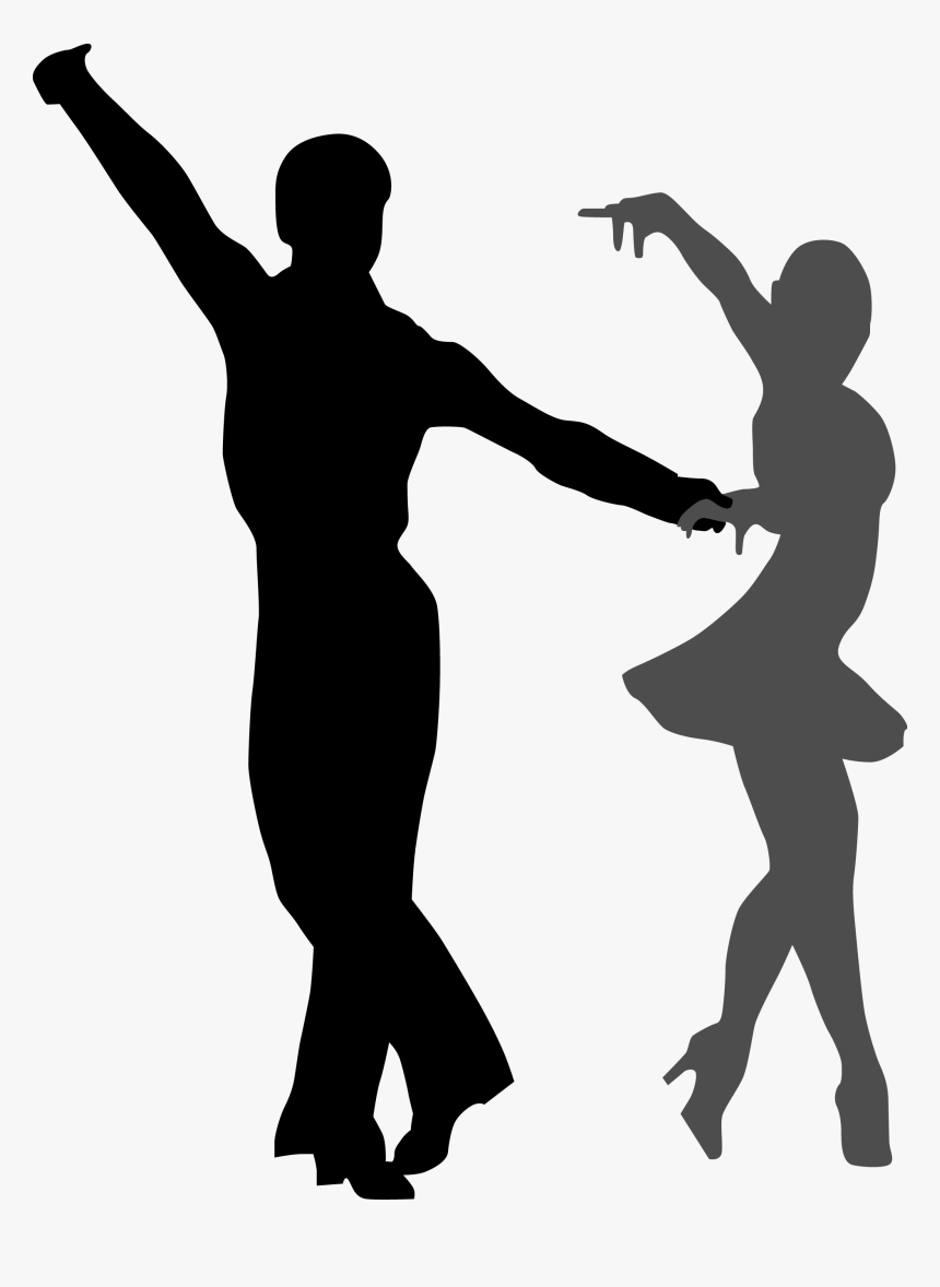 And Men Ballroom For Dancing Dance Material Clipart - Figuras De Baile Salsa, HD Png Download, Free Download