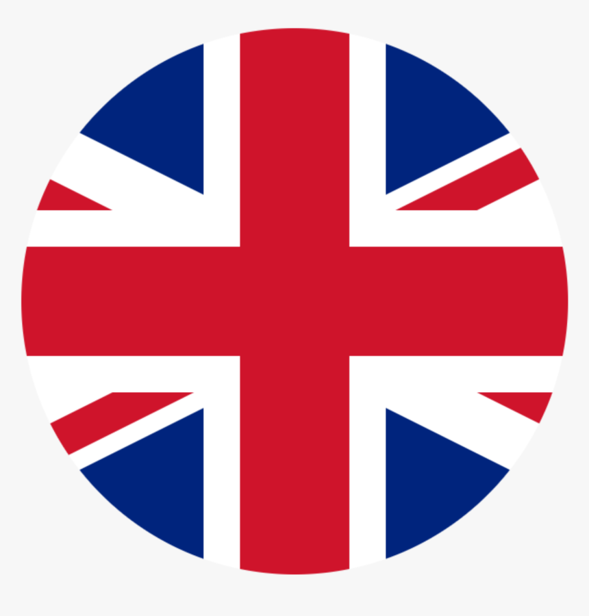 English Flag Circle Vector, HD Png Download, Free Download