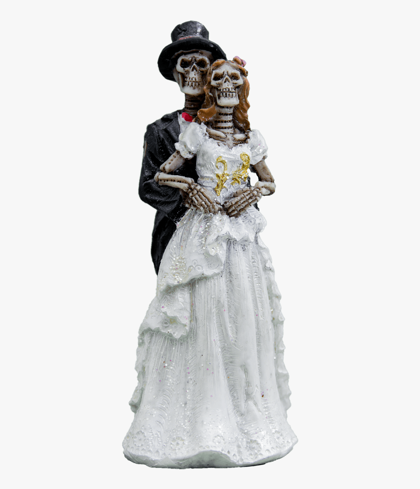 Skeleton Bride And Groom Holding - Noiva Esqueleto, HD Png Download, Free Download