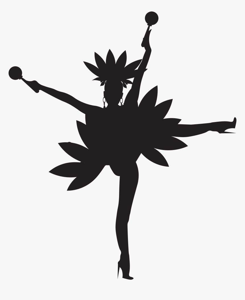 Brazilian Dancer Silhouette Png Clip Art Image, Transparent Png, Free Download