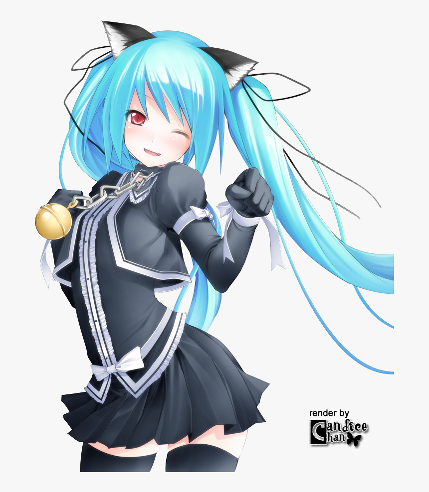 Miku Hatsune Png Background - Miku Cat's Dance, Transparent Png, Free Download