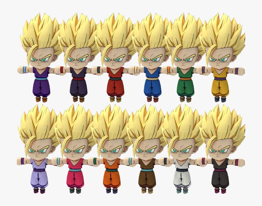 Download Zip Archive - Gohan Teen Dragon Ball Fighterz Lobby Avatars, HD Png Download, Free Download