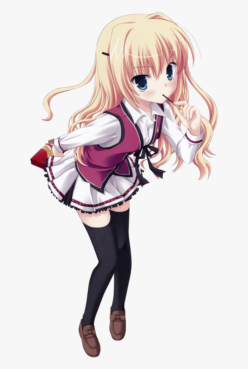 Anime, Girl, And Manga Image - Anime Girl Render Tsundere, HD Png Download, Free Download