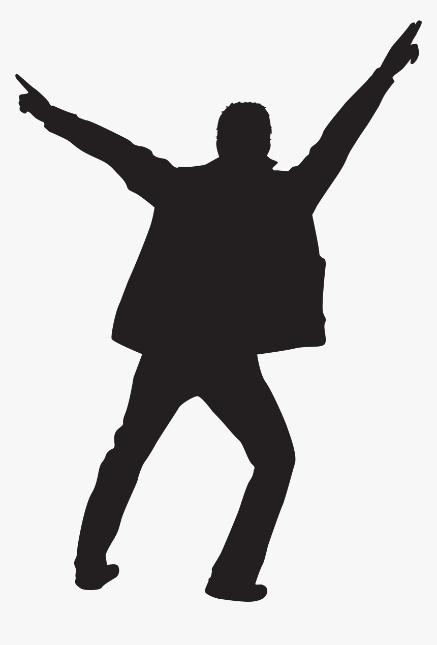 People Clipart Dancing Man - Transparent Background Person Dancing, HD Png Download, Free Download