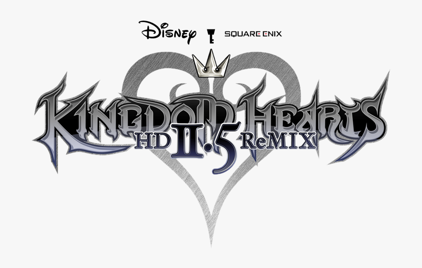 Kingdom Hearts Hd - Kingdom Hearts Hd 2.5 Remix Logo, HD Png Download, Free Download