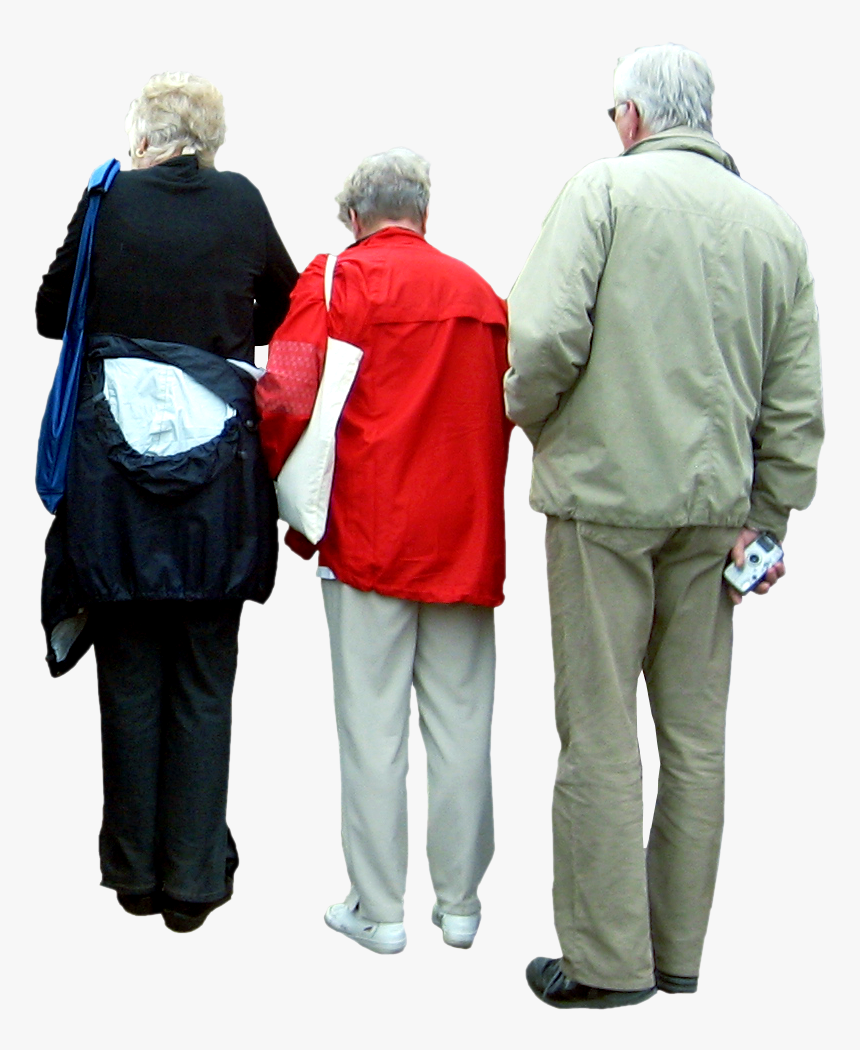 Group Of People Png Back View - Back Group People Png, Transparent Png, Free Download