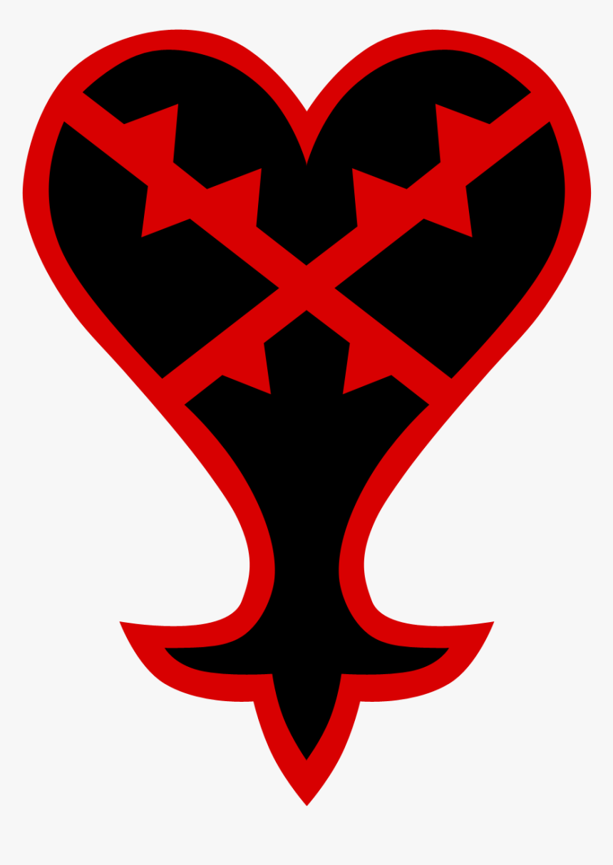 Kingdom Hearts Wiki - Heartless Symbol Kingdom Hearts, HD Png Download, Free Download