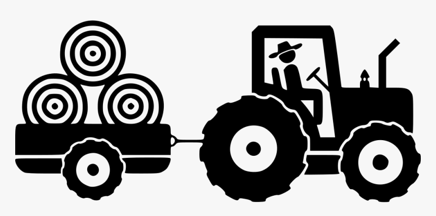 Transparent Farmer On Tractor Clipart - Png Icon Farmer, Png Download, Free Download