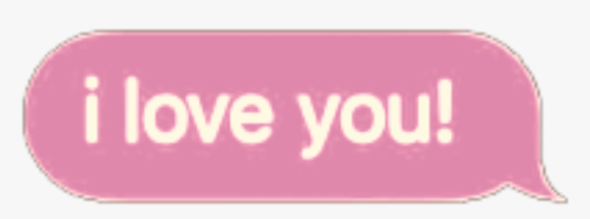 Png Tumblr Text - Picsart I Love You, Transparent Png, Free Download