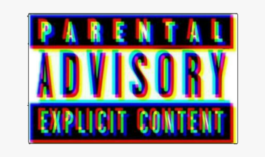 Tumblr Overlays Png Transparent , Pictures - Gold Parental Advisory Png, Png Download, Free Download