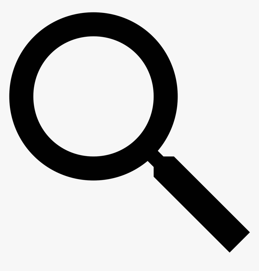 Computers Clipart Magnifying Glass - Transparent Background Magnifying Glass Icon, HD Png Download, Free Download