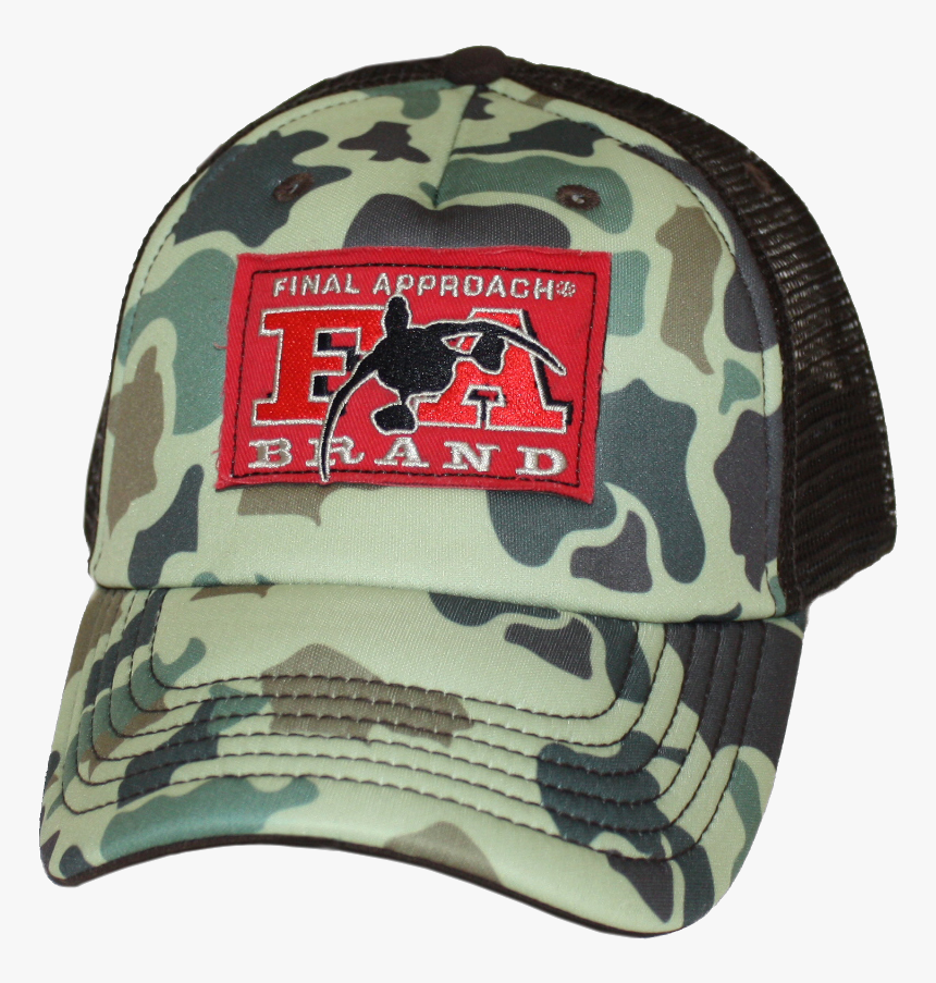 Padded Baseball Hat With Mesh Back In Camouflage Print - Final Approach Mesh Hat, HD Png Download, Free Download