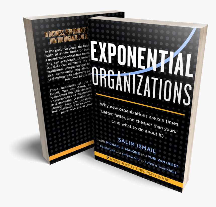 Exoorgs Book 1@3x - Exponential Organizations, HD Png Download, Free Download