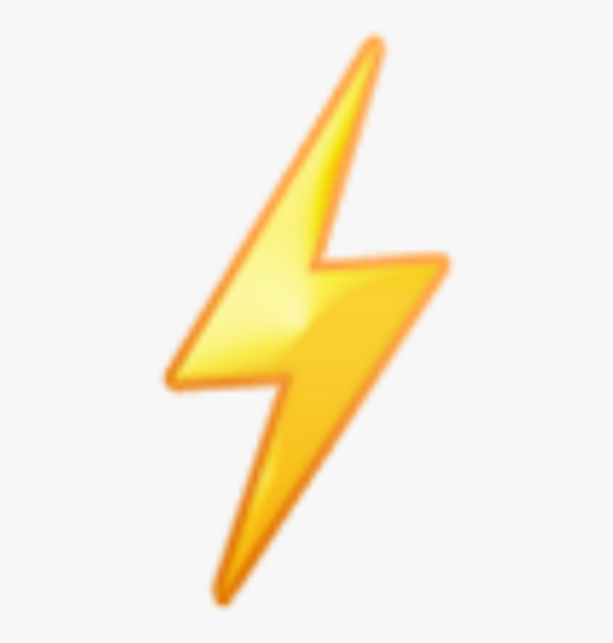 Lightning Bolt Clipart - Thunder In Yellow, HD Png Download, Free Download