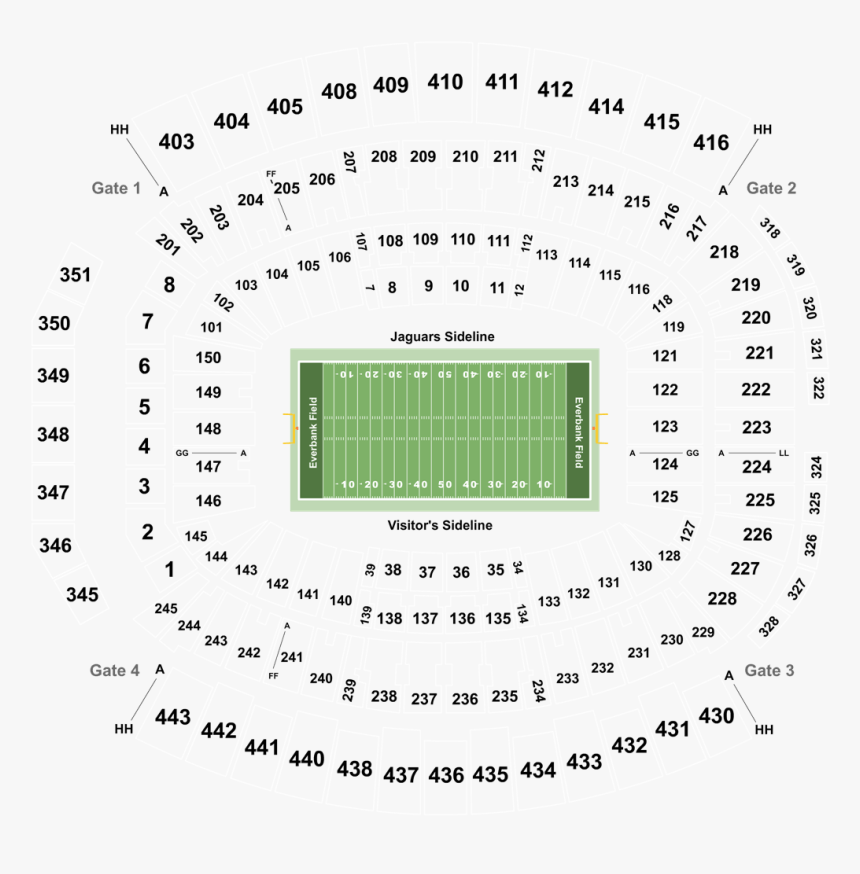 Ticket Drawing Pittsburgh Steelers - Tiaa Bank Field Seating 2019, HD Png Download, Free Download