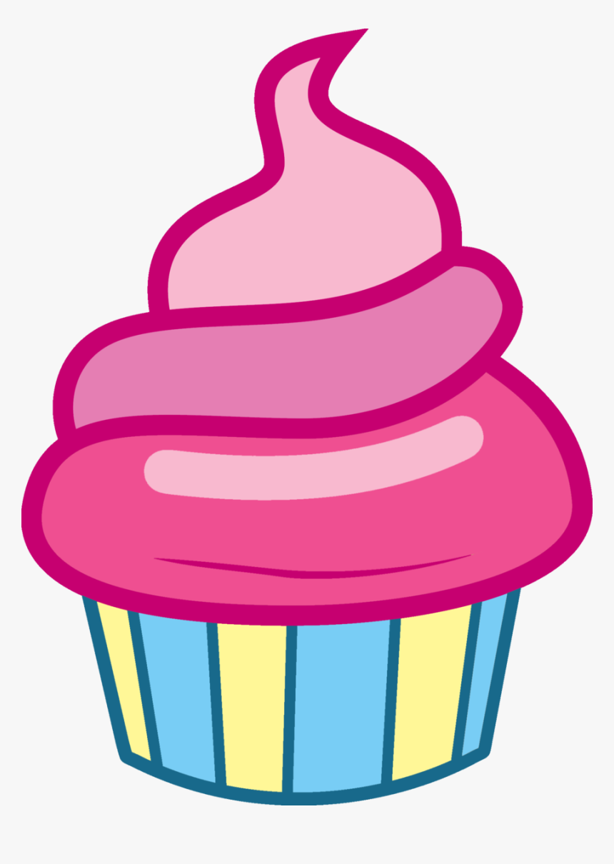 My Little Pony Cupcake Png - Mlp Cupcake Cutie Mark, Transparent Png, Free Download