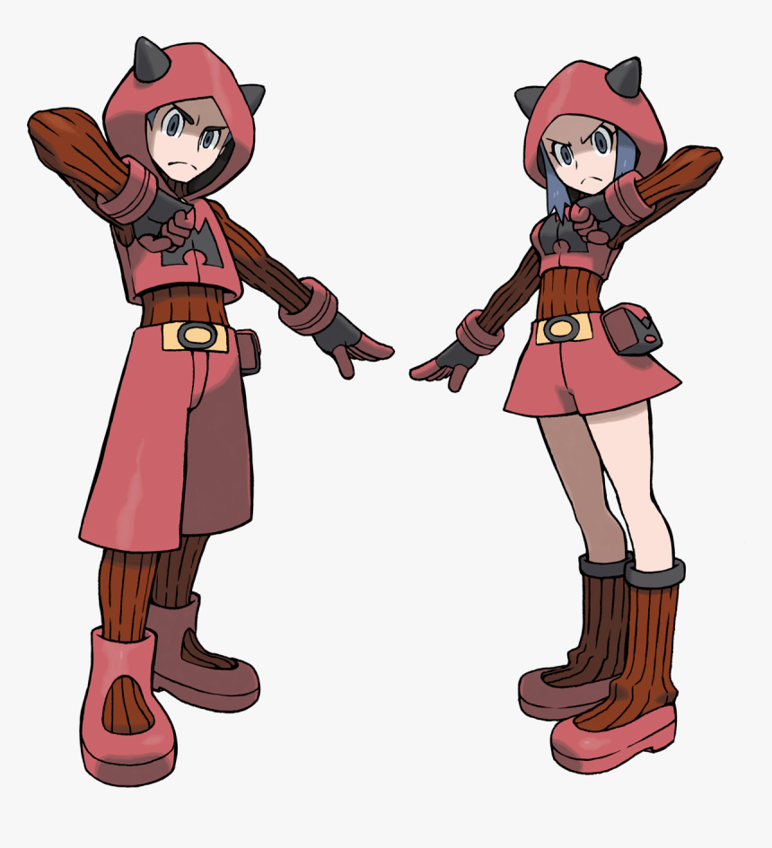 Omega Ruby Alpha Sapphire Team Magma Grunts - Team Magma Omega Ruby, HD Png Download, Free Download