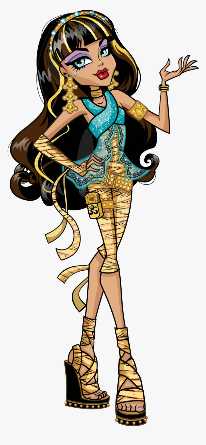 Cleo De Nile Monster High Artwork, HD Png Download, Free Download