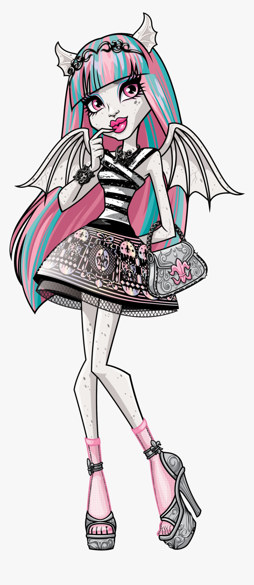 Crest - Monster High Rochelle Goyle, HD Png Download, Free Download