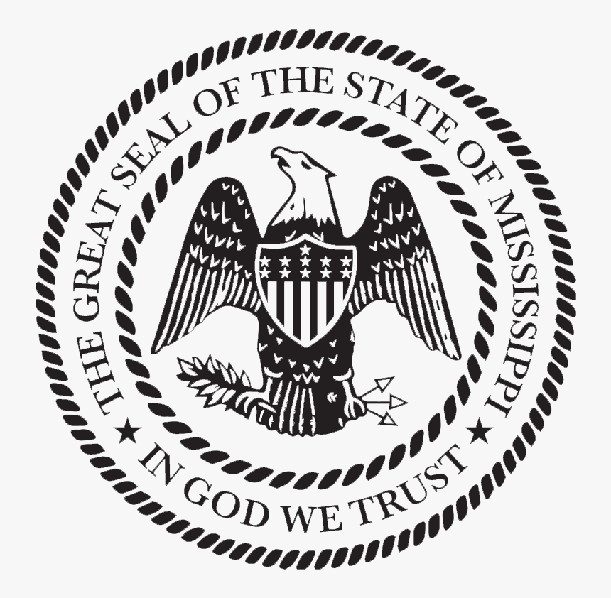 Mississippi State Seal Png, Transparent Png, Free Download