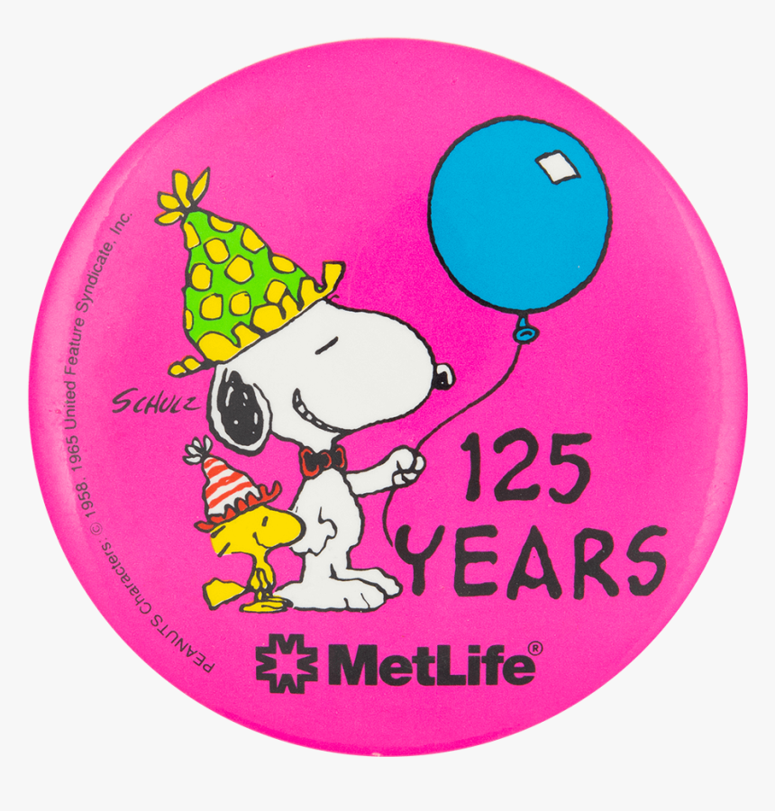 125 Years Metlife Event Button Museum - Met Life, HD Png Download, Free Download