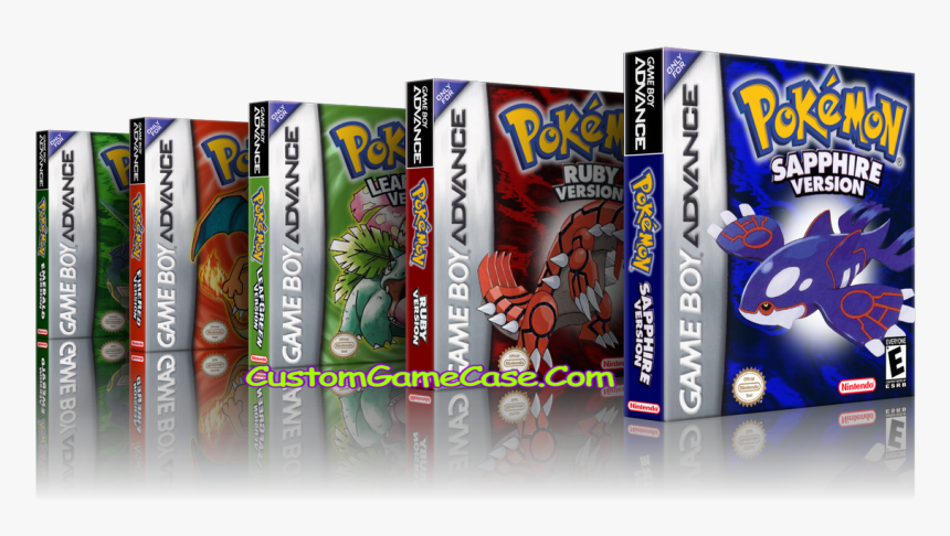 Pokemon Collection Leaf Ruby Sapphire Emerald Firered - Pokemon, HD Png Download, Free Download