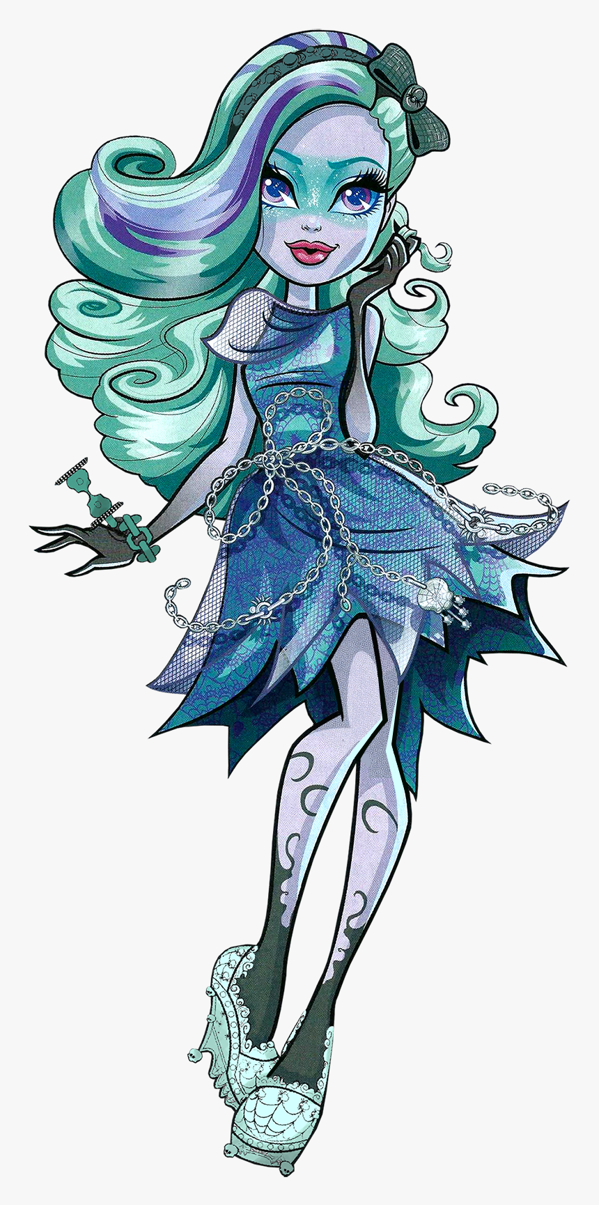 Monster High Twyla Ghost, HD Png Download, Free Download