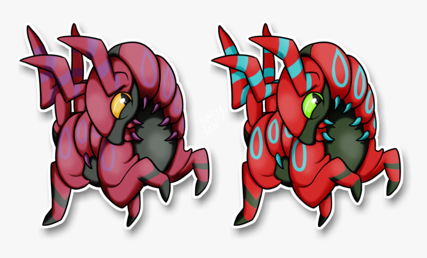 Scolipede Shiny Vs Normal, HD Png Download, Free Download