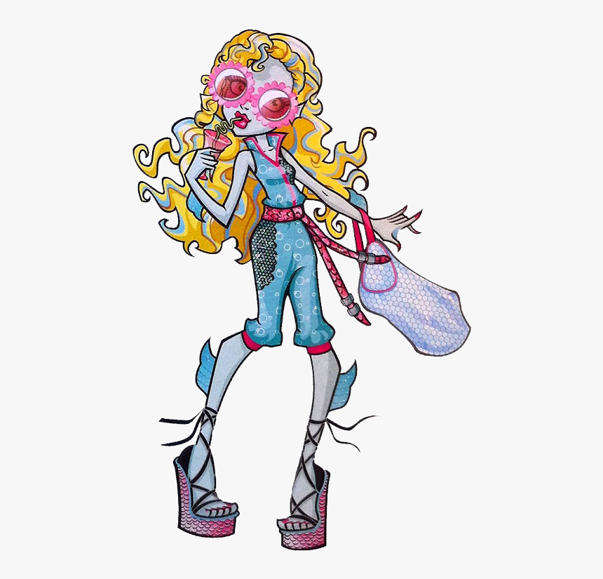 Monster High Fashion Pack Lagoona Clipart , Png Download - Monster High Doll Fashion Lagoona Blue, Transparent Png, Free Download