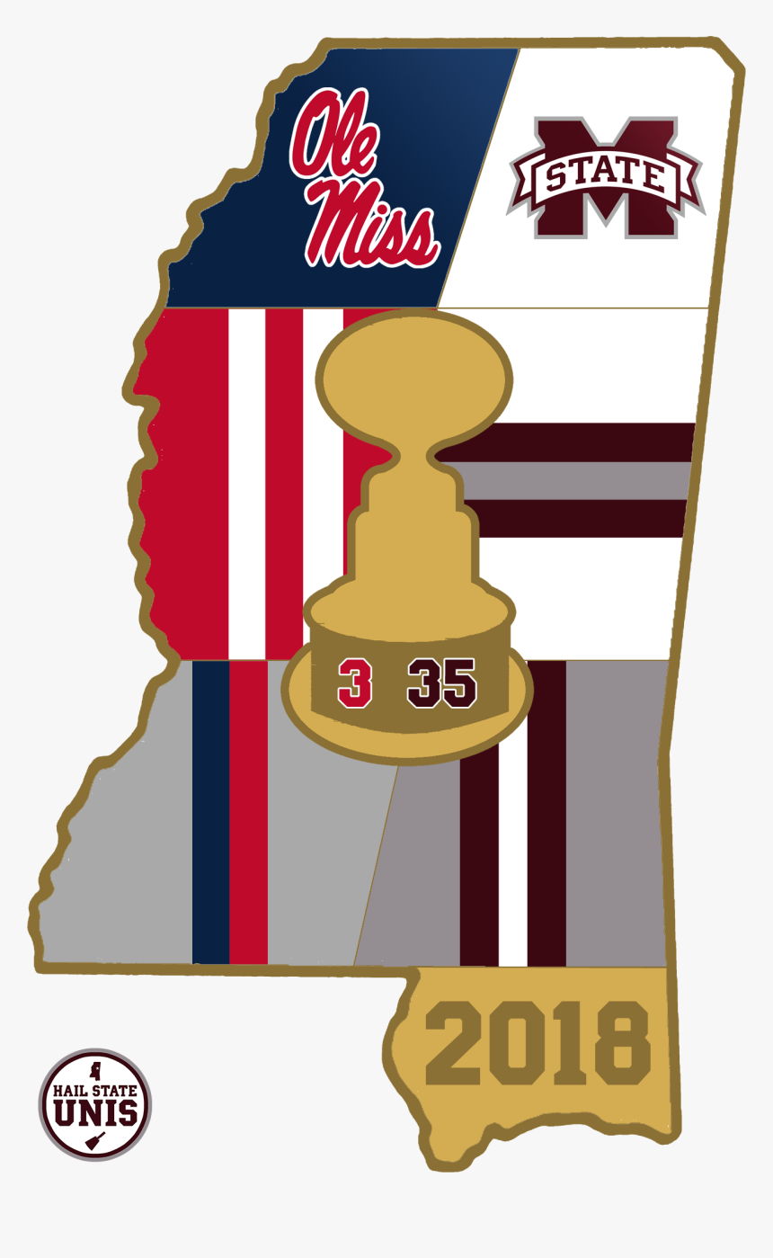 Egg Bowl Uniform History Hail State Unis Png Clipart - Mississippi State University, Transparent Png, Free Download