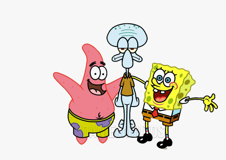 Spongebob Characters Png - Spongebob And Patrick Png, Transparent Png, Free Download